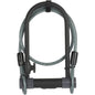 Yale Bike D Lock with Cable 230x115mm High Security 4 Laser Cut Keys Anti Drill