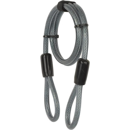 Yale Bike D Lock with Cable 230x115mm High Security 4 Laser Cut Keys Anti Drill