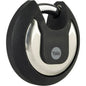 Yale Y130B Maximum Security Stainless Steel Discus Padlock With Cover 3 Key 70mm
