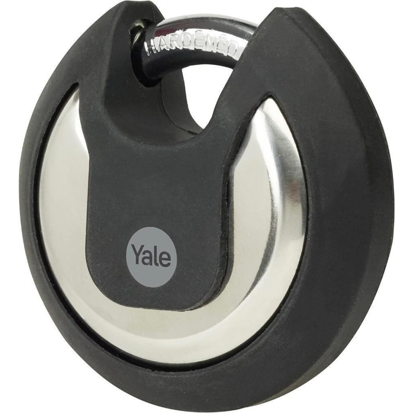 Yale Y130B Maximum Security Stainless Steel Discus Padlock With Cover 3 Key 70mm