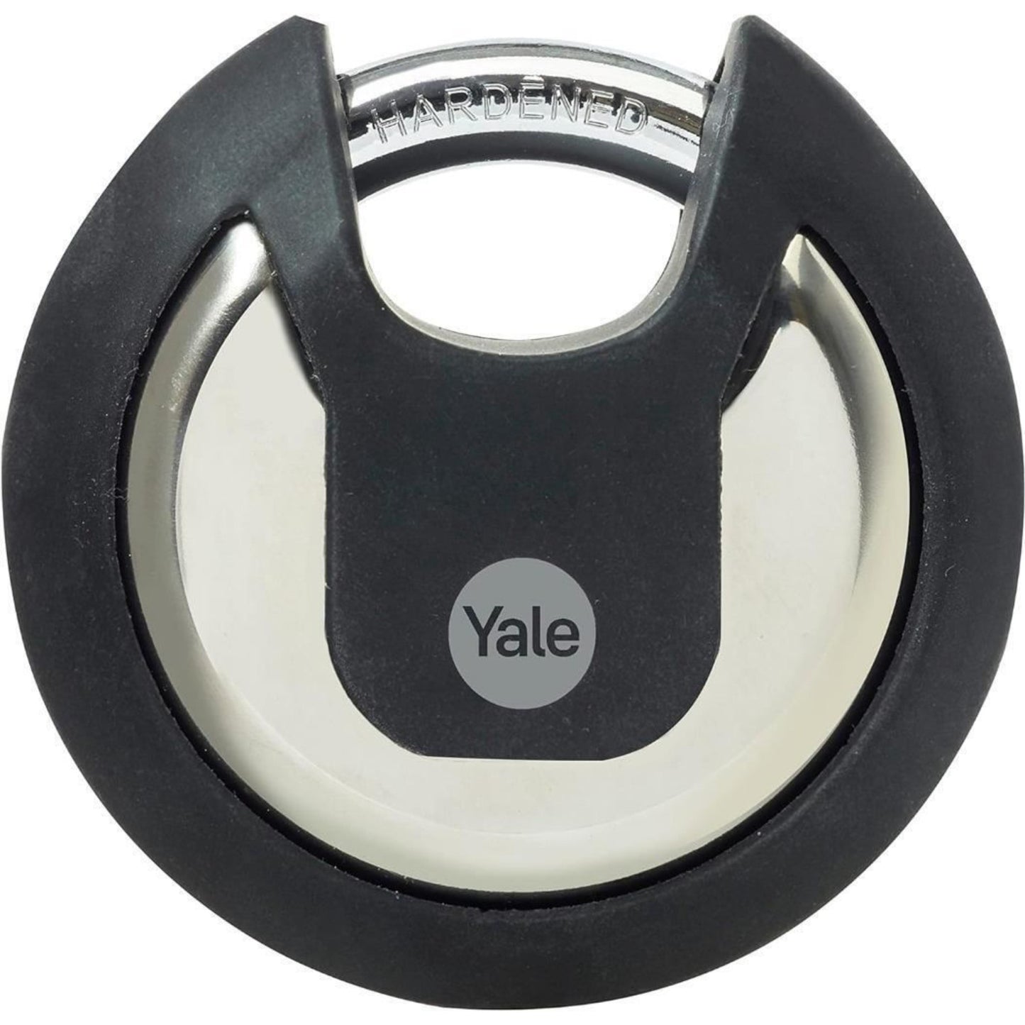Yale Y130B Maximum Security Stainless Steel Discus Padlock With Cover 3 Key 70mm