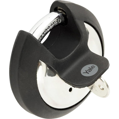 Yale Y130B Maximum Security Stainless Steel Discus Padlock With Cover 3 Key 70mm