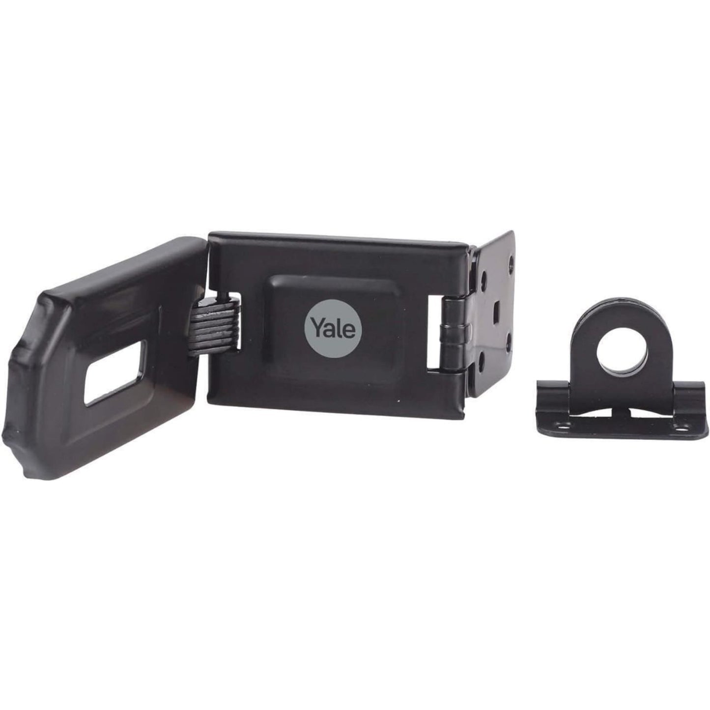 Yale Weatherproof Padlock and Hasp Outdoor Hardened Steel 3 Keys High Security