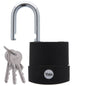 Yale Weatherproof Padlock Outdoor Hardened Steel 3 Keys Maximum Security