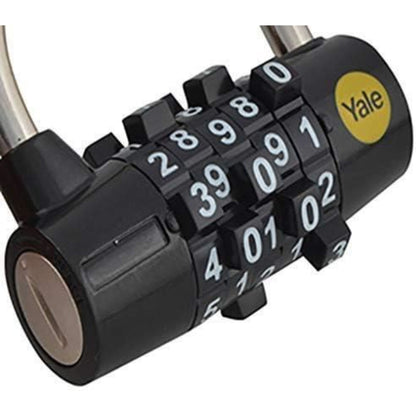 Yale Five Dial Combination Padlock for Indoor Usage 48 mm Steel Y160/48/123/1