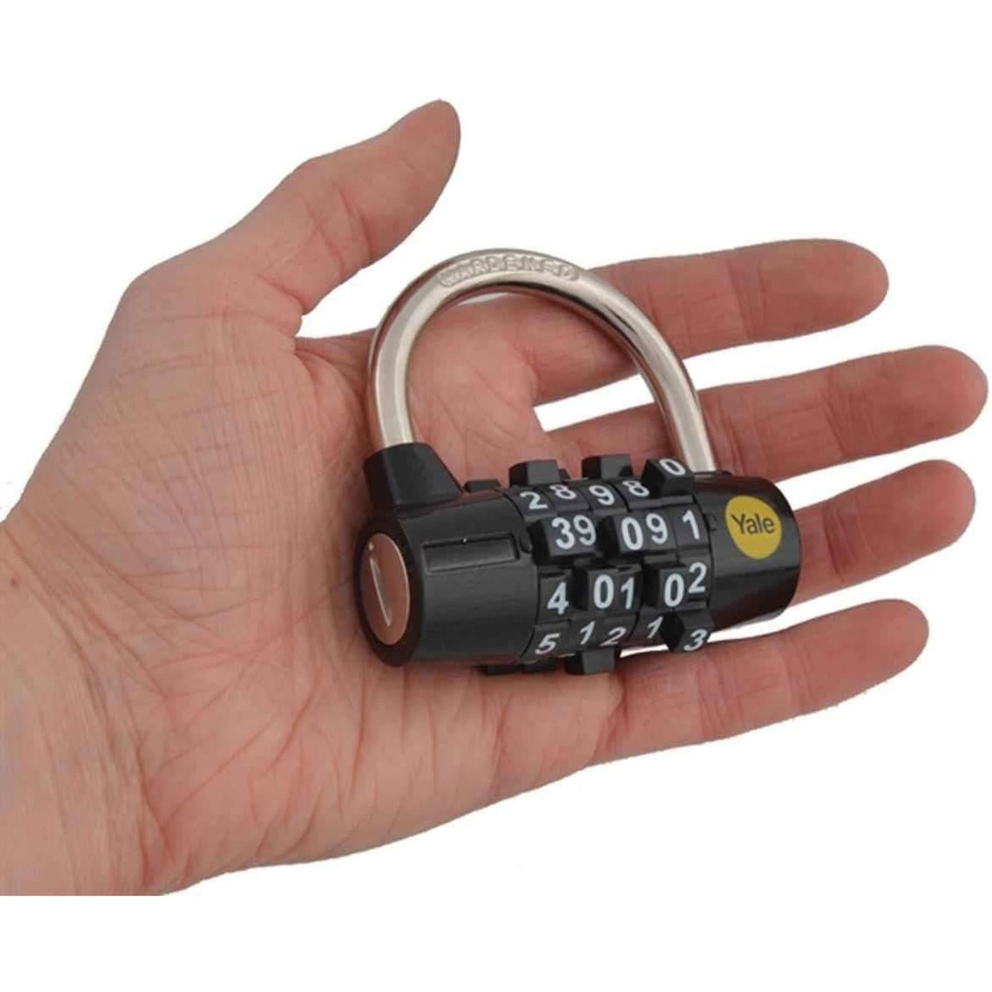 Yale Five Dial Combination Padlock for Indoor Usage 48 mm Steel Y160/48/123/1
