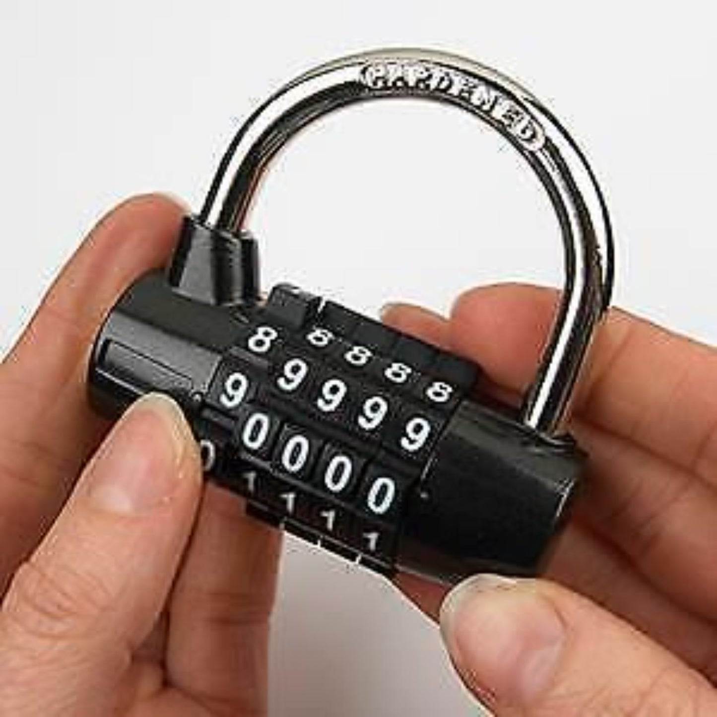 Yale Five Dial Combination Padlock for Indoor Usage 48 mm Steel Y160/48/123/1