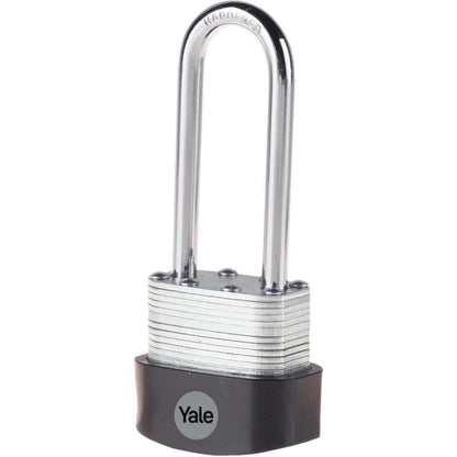 Yale Weatherproof Padlock 40mm Outdoor Lock Hardened Steel Shackle High Security