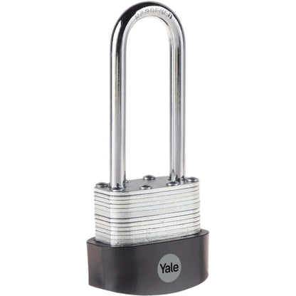 Yale Weatherproof Padlock 40mm Outdoor Lock Hardened Steel Shackle High Security