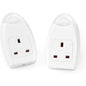 Masterplug Night Lights Soft Glow LED Dusk to Dawn Plug In Sockets Set of Two UK