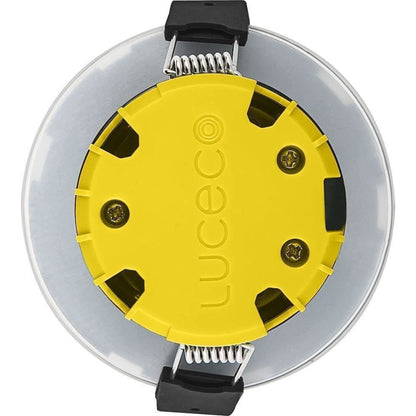 Luceco FType Compact Regressed Dimmable LED Downlight 6 Watts IP65 White Bezel
