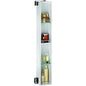 Croydex 1200 mm Ottawa Stainless Steel Spinning Cabinet with Mirror and Shelves
