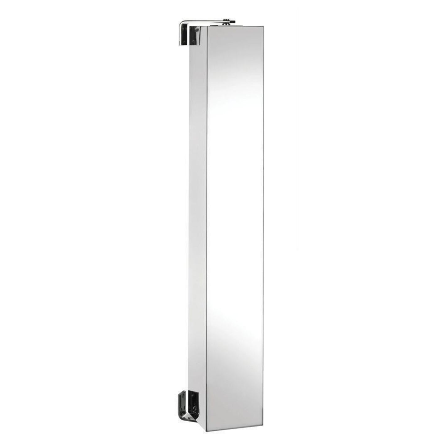Croydex 1200 mm Ottawa Stainless Steel Spinning Cabinet with Mirror and Shelves