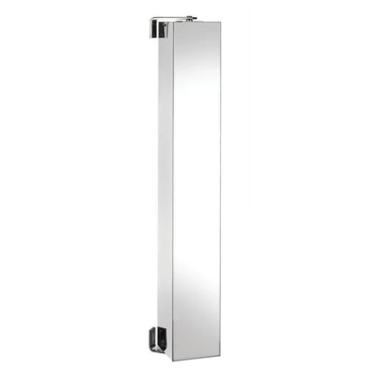 Croydex 1200 mm Ottawa Stainless Steel Spinning Cabinet with Mirror and Shelves