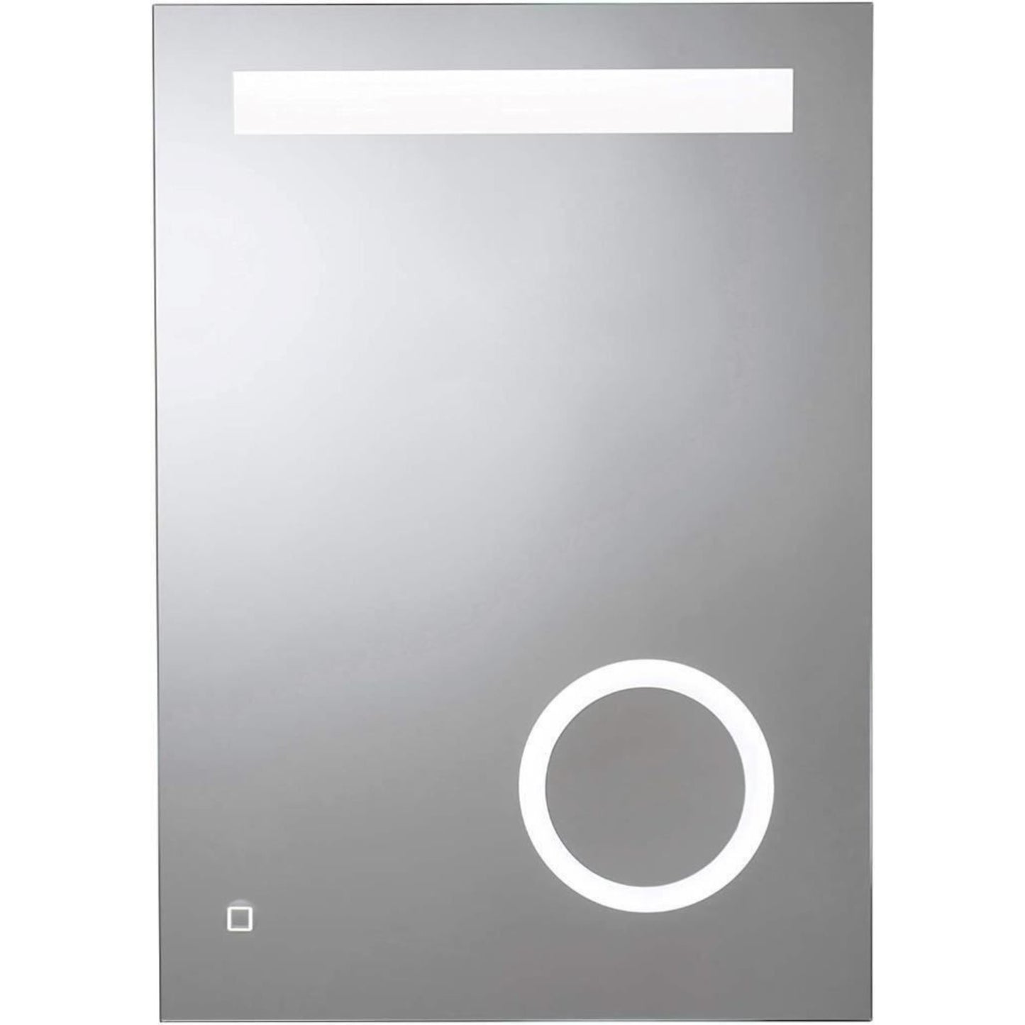 Croydex LED Illuminated Mirror with Heated Demister x3 Beauty Mirror 64x45x35cm
