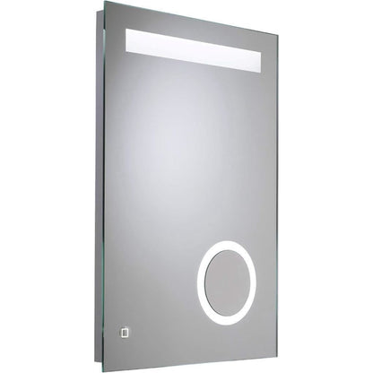 Croydex LED Illuminated Mirror with Heated Demister x3 Beauty Mirror 64x45x35cm