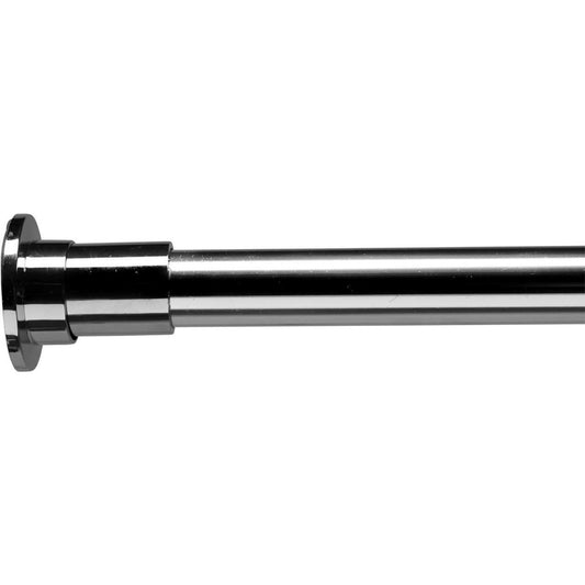 Croydex Telescopic Shower Curtain Rod Stick 'N' Lock Chrome 110cm to 260cm