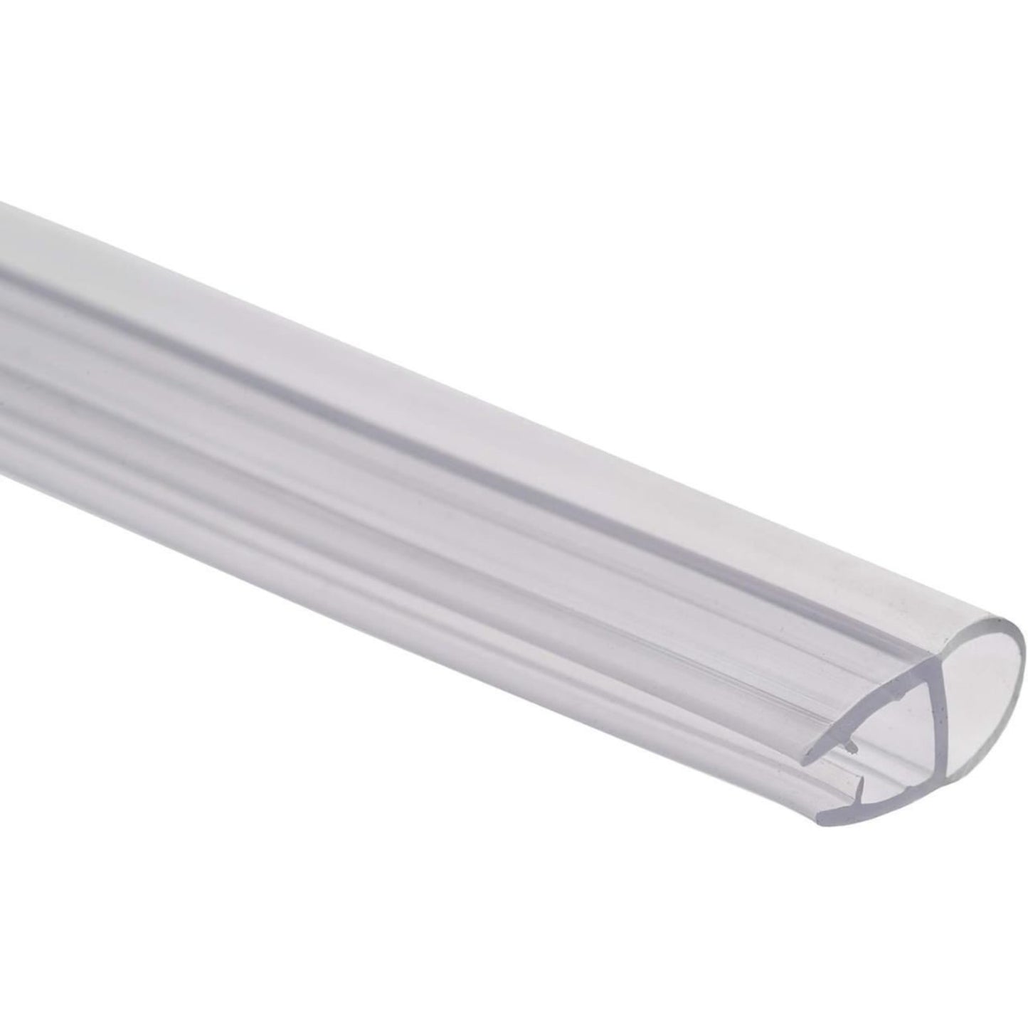 Croydex Rigid Shower Screen Door Tube Seal Kit Fits 4-6 mm Panels 1000mm Length