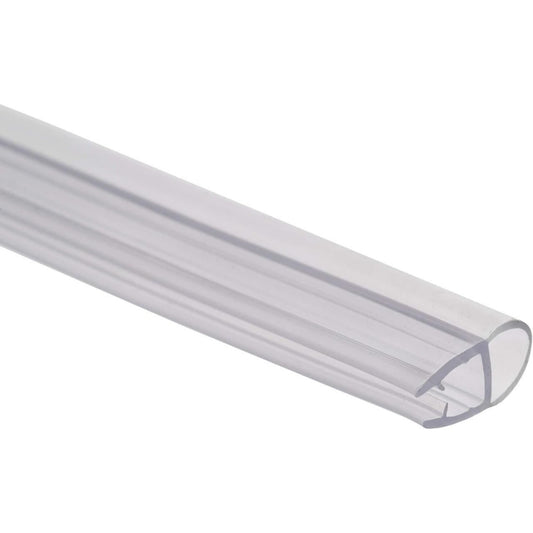 Croydex Rigid Shower Screen Door Tube Seal Kit Fits 4-6 mm Panels 1000mm Length