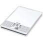 Beurer DS61 Nutritional Analysis Digital Scale 950 Saved Foods up to 5kg White