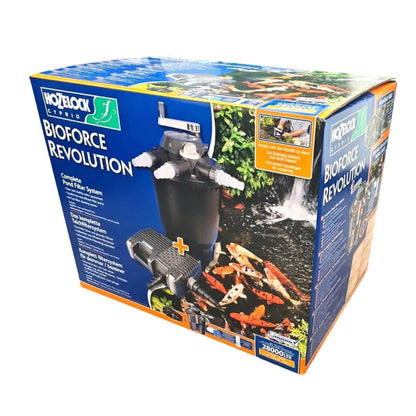 Hozelock Bioforce Revolution 28000 14000 Pond Filter and Aquaforce 8000 Pump Kit