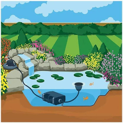 Hozelock Bioforce Revolution 28000 14000 Pond Filter and Aquaforce 8000 Pump Kit