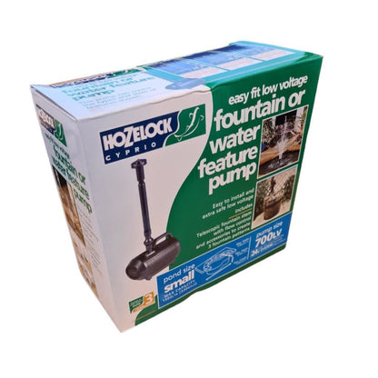Hozelock 700LPH Cascade Fountain Waterfall and Fountain Pump for Small Pond 3072
