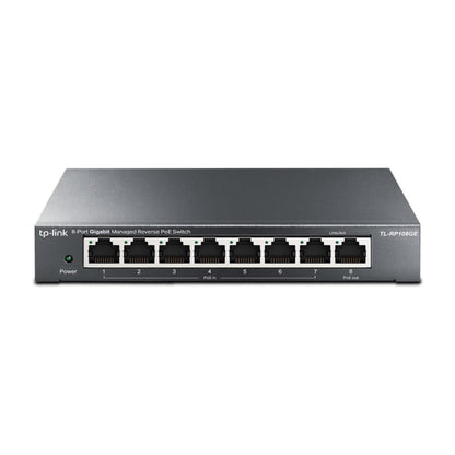 TP-Link 8-Port Gigabit Managed Reverse PoE Switch TL-RP108GE NO Power Supply