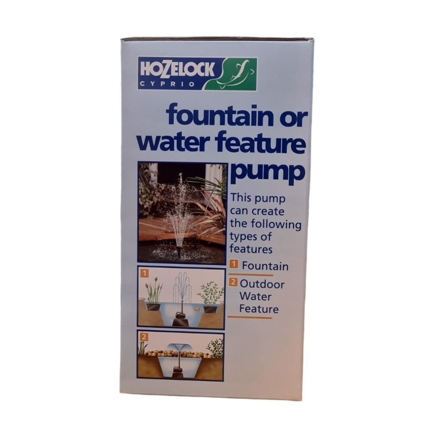 Hozelock 700LPH Cascade Fountain Waterfall and Fountain Pump for Small Pond 3372