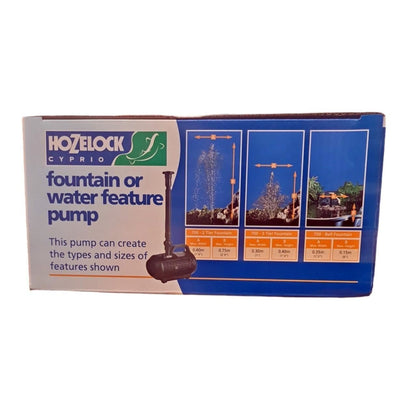 Hozelock 700LPH Cascade Fountain Waterfall and Fountain Pump for Small Pond 3372