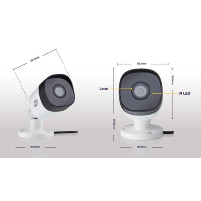 Yale Smart Home CCTV HD1080 2 Camera 4 Channel 1TB Hard Drive SV-4C-2ABFX