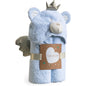 Clair de Lune Soft Hooded Baby Blanket 100 x 75 cm Two Layered Cosy Snuggle Wrap