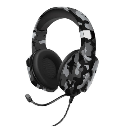 Trust GXT Altus Gaming Headset Over Ear Volume Mic PC and Consoles Black Camo