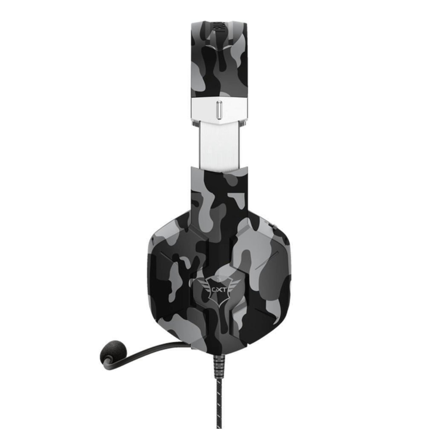 Trust GXT Altus Gaming Headset Over Ear Volume Mic PC and Consoles Black Camo