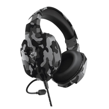Trust GXT Altus Gaming Headset Over Ear Volume Mic PC and Consoles Black Camo