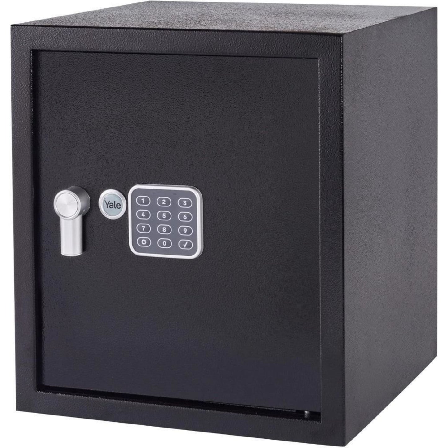 Yale Alarmed Safe 130db Built in Alarm Override Key Fixings 40 Litre 39x35x36 cm