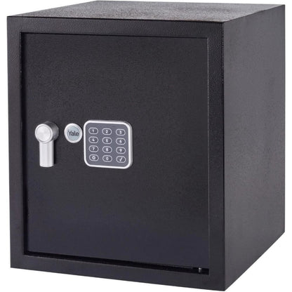 Yale Alarmed Safe 130db Built in Alarm Override Key Fixings 40 Litre 39x35x36 cm