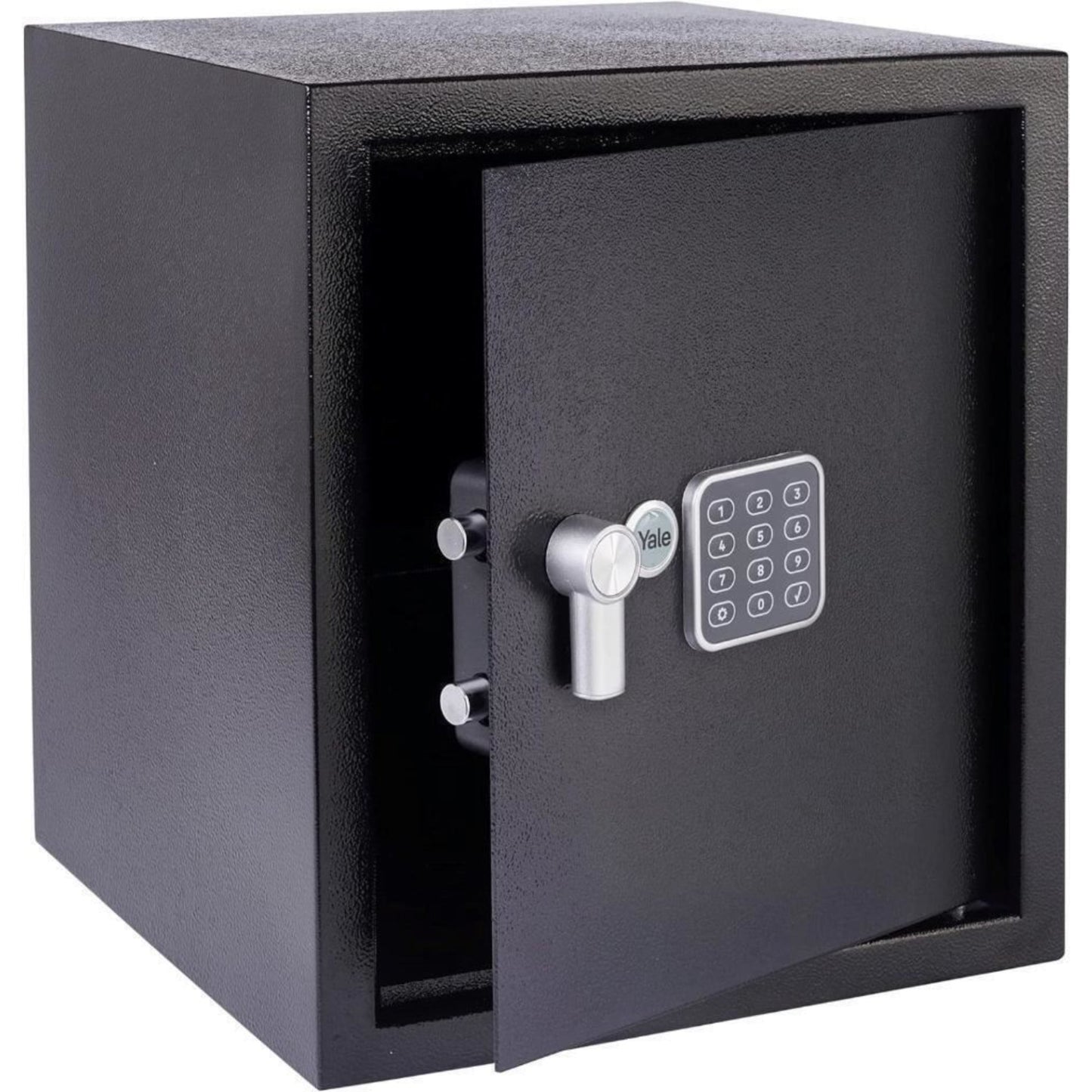Yale Alarmed Safe 130db Built in Alarm Override Key Fixings 40 Litre 39x35x36 cm