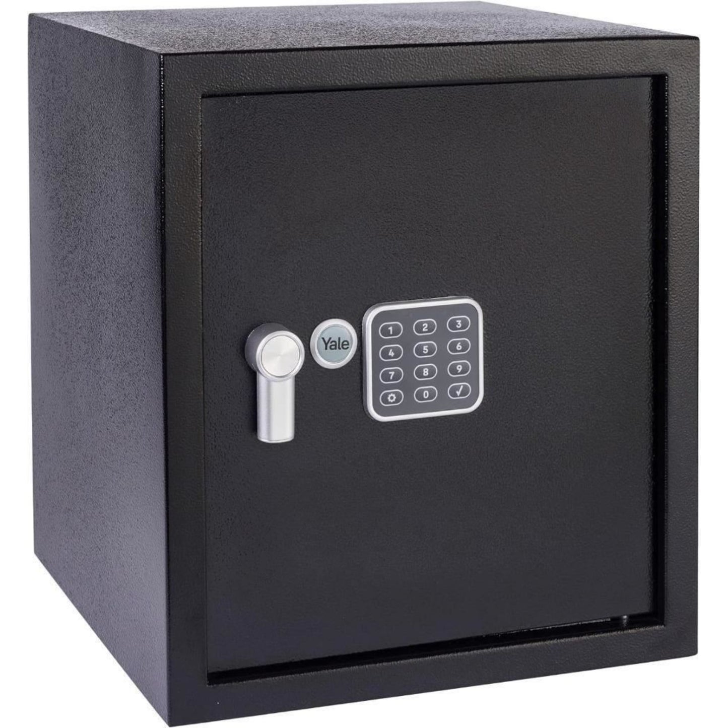 Yale Alarmed Safe 130db Built in Alarm Override Key Fixings 40 Litre 39x35x36 cm