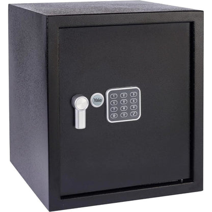 Yale Alarmed Safe 130db Built in Alarm Override Key Fixings 40 Litre 39x35x36 cm