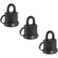 Yale Pack of 3 Weatherproof Padlock Hight Protection Outdoor Hardened Shackle