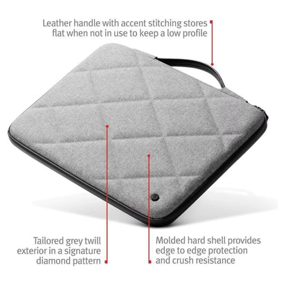 Twelve South SuitCase For MacBook Pro 16" Protective Rigid Case Grey 12-2018