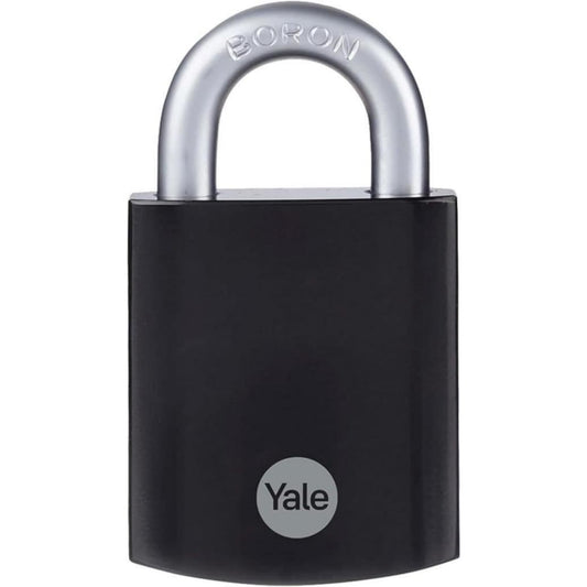 Yale Padlock Hardened Steel Max Security Black Finish Y90SB/45/129/1 48mm