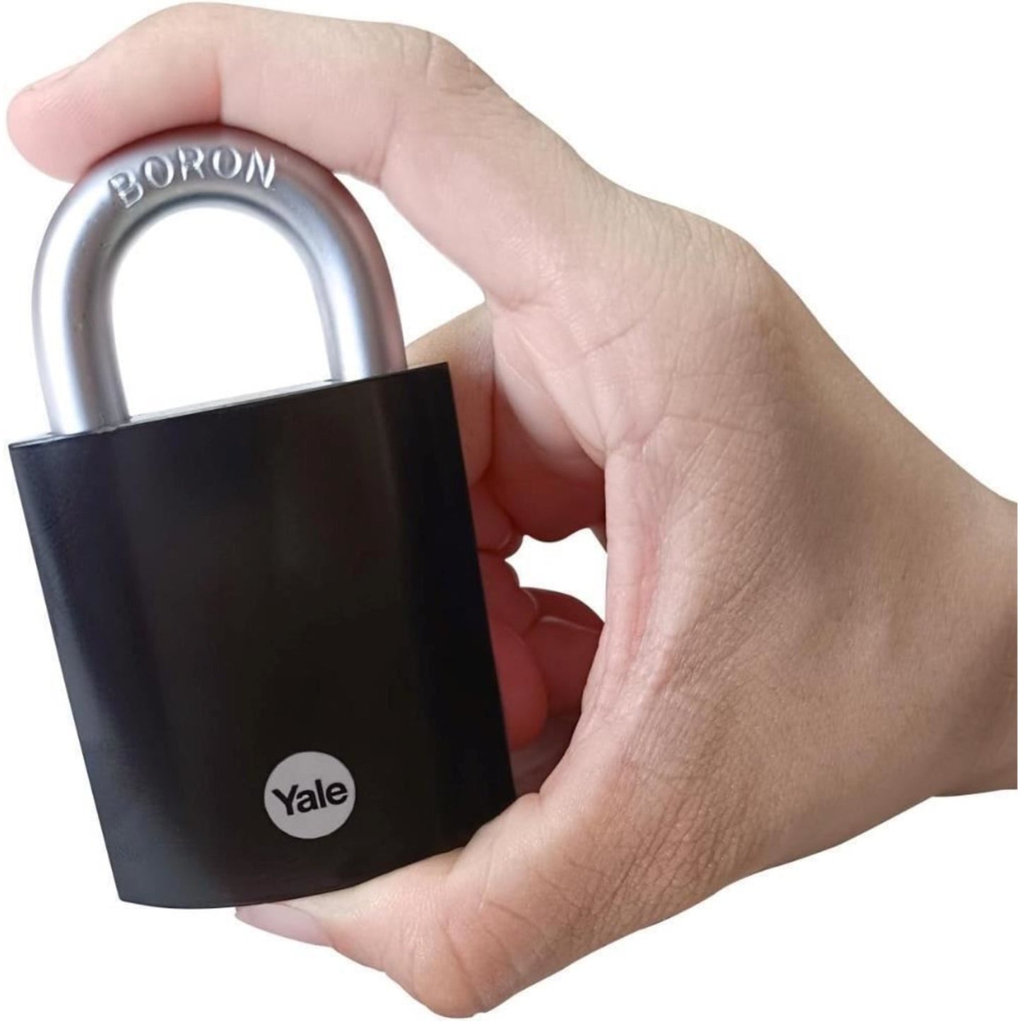 Yale Padlock Hardened Steel Max Security Black Finish Y90SB/45/129/1 48mm