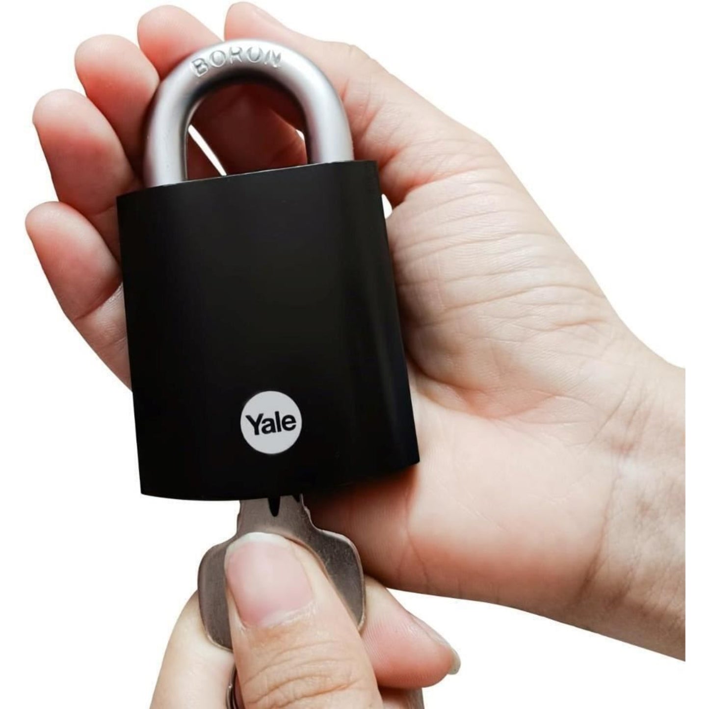 Yale Padlock Hardened Steel Max Security Black Finish Y90SB/45/129/1 48mm