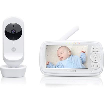 Motorola Baby Monitor With Camera 4.3" Colour Screen Two Way Talk Infrared Wi-Fi