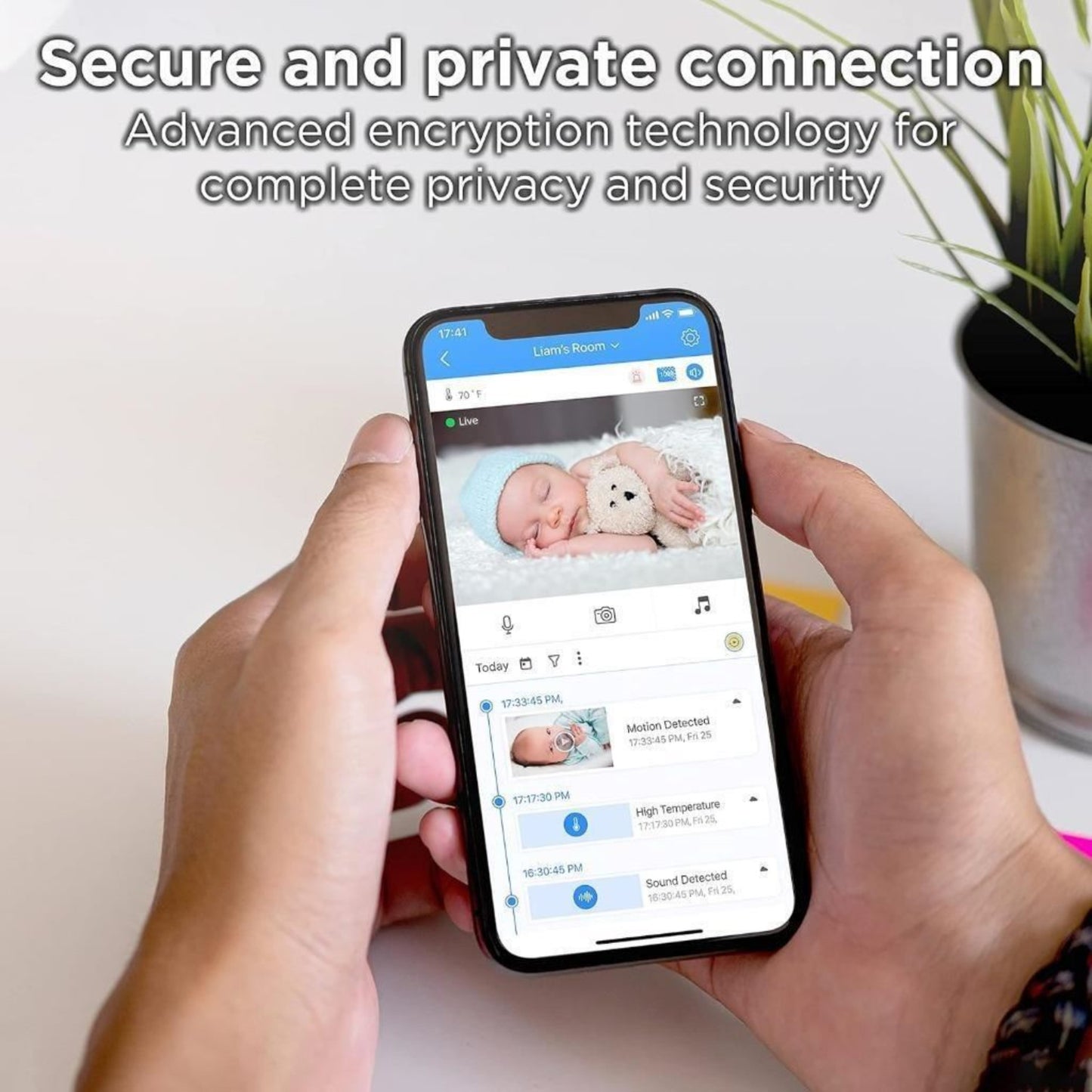 Motorola Baby Monitor With Camera 4.3" Colour Screen Two Way Talk Infrared Wi-Fi