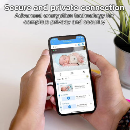 Motorola Baby Monitor With Camera 4.3" Colour Screen Two Way Talk Infrared Wi-Fi