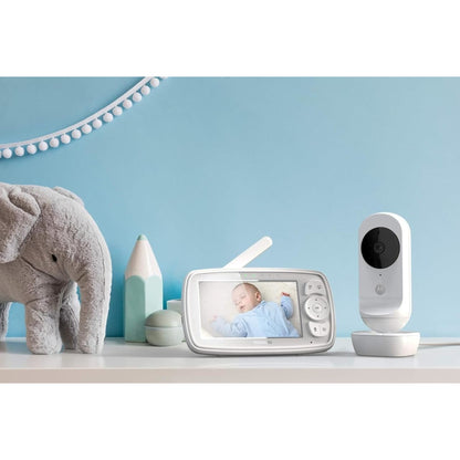 Motorola Baby Monitor With Camera 4.3" Colour Screen Two Way Talk Infrared Wi-Fi
