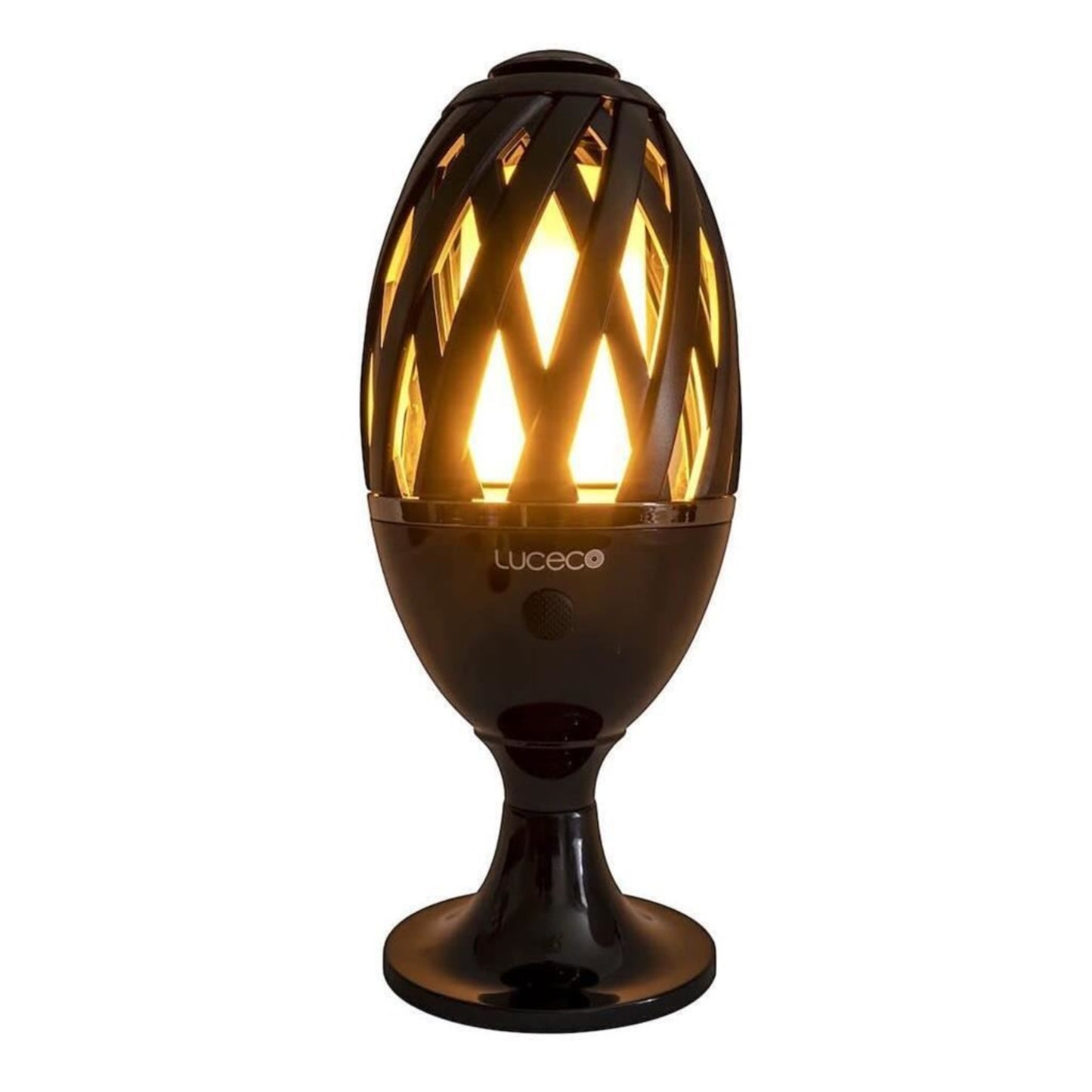 Luceco LED Flame Effect Torch USB Charged IP65 Rated Black LEXFLAMEBK-02
